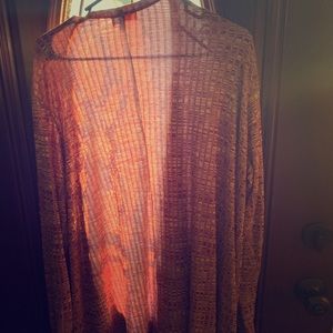 Lularoe Sarah Burgundy XL never worn no tag ribbed